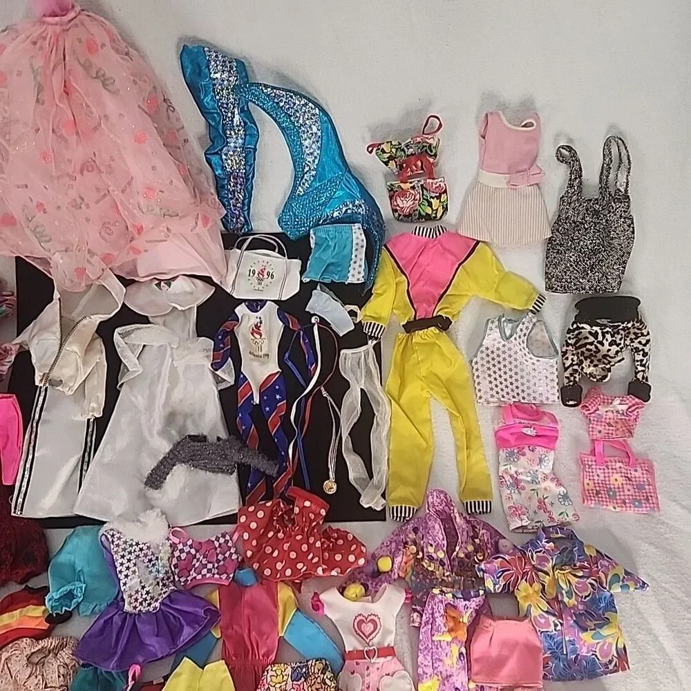 Barbie Clothing, Acc, Parts Ken 150+ Piece Diverse Lot Over $1000 1960s-? VNTG